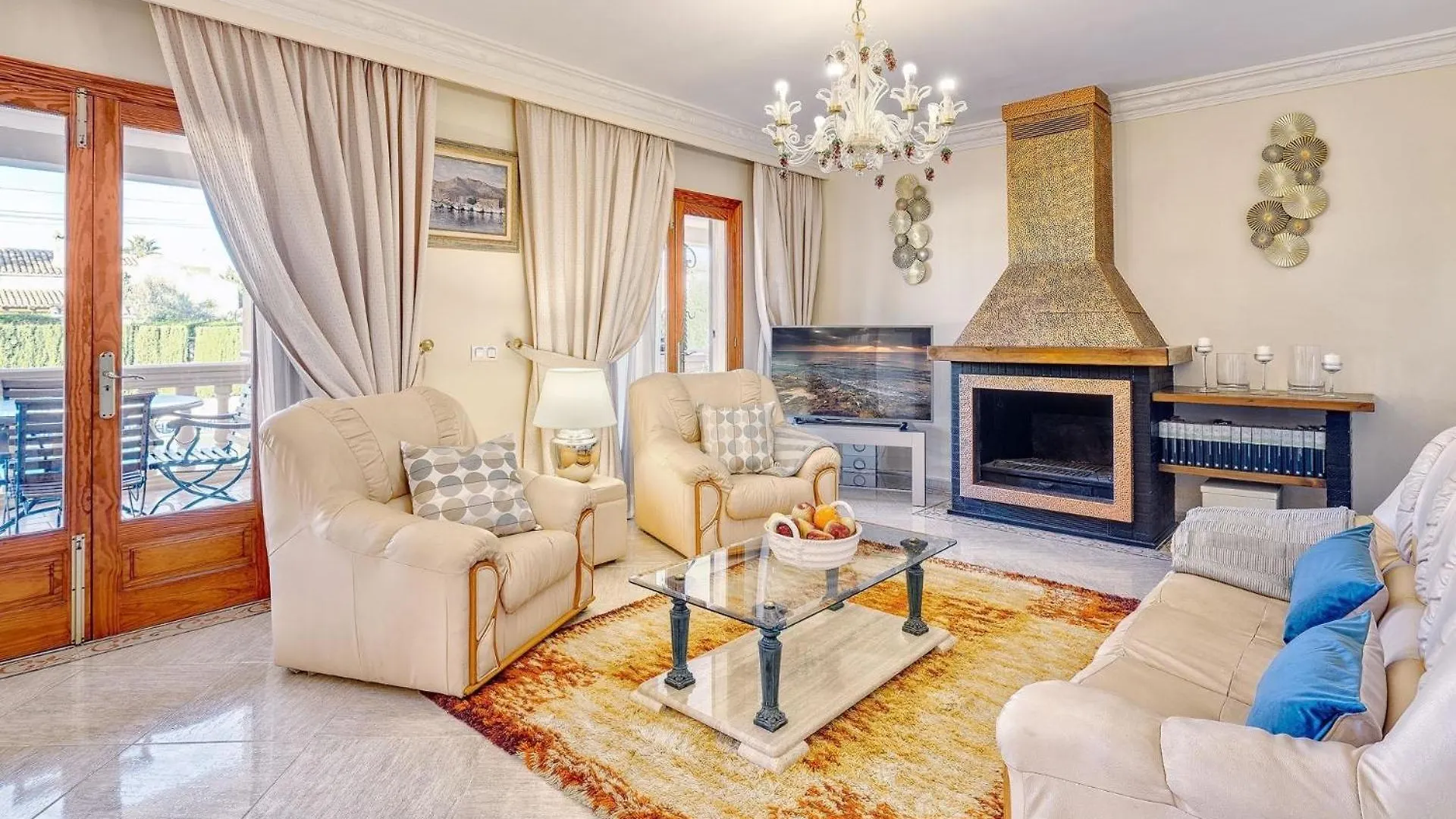 Ferienhaus Mit Privatpool Fuer 6 Personen Ca 300 Qm In Badia Grand, Mallorca Suedkueste Von Mallorca 루크마호르 스페인